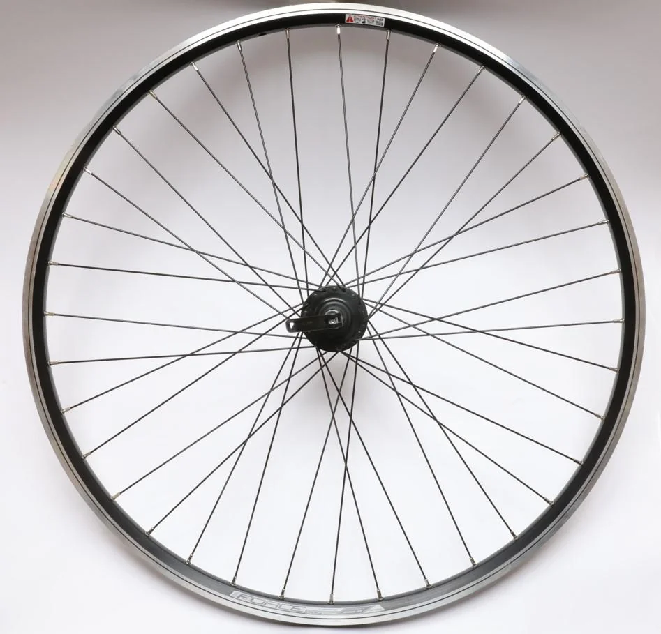 Roata Fata Pegas 29'', 36H, Prindere disc in 6 suruburi, Neagra Pegas