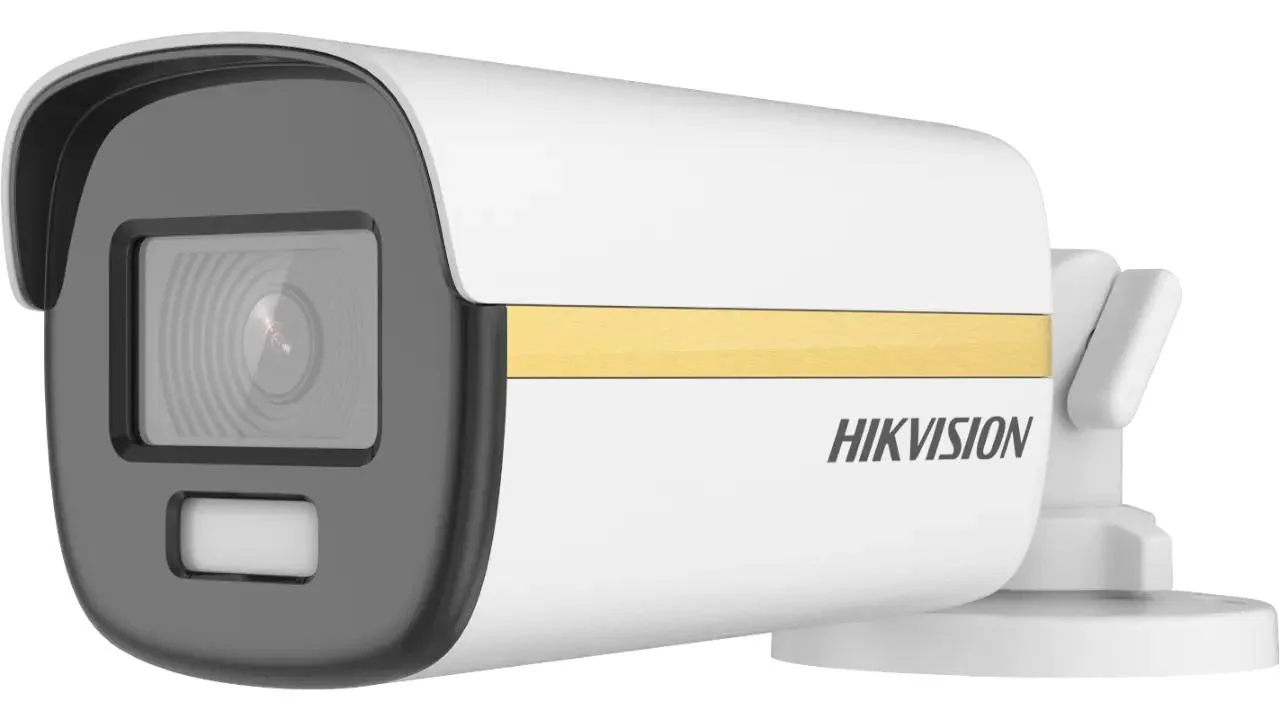Camera supraveghere Hikvision DS-2CE12UF3T-E 2.8MM 8 MP , 3840 × 2160 resolution 4K ColorVu POC Fixed Bullet Camera,3D DNR technology delivers clean and sharp images,67IP,0.0005 Lux@(F1.0, AGC ON), 0 Lux with white light, WDR (Wide Dynamic Range) ≥130