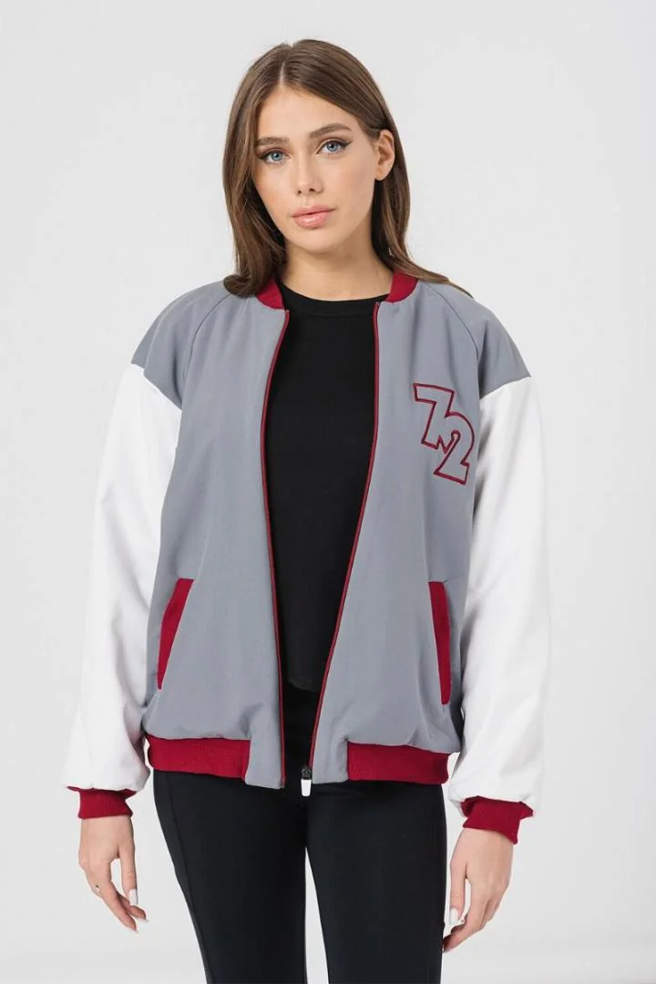 W JACHETA BOMBER GRI GRENA XL Pegas