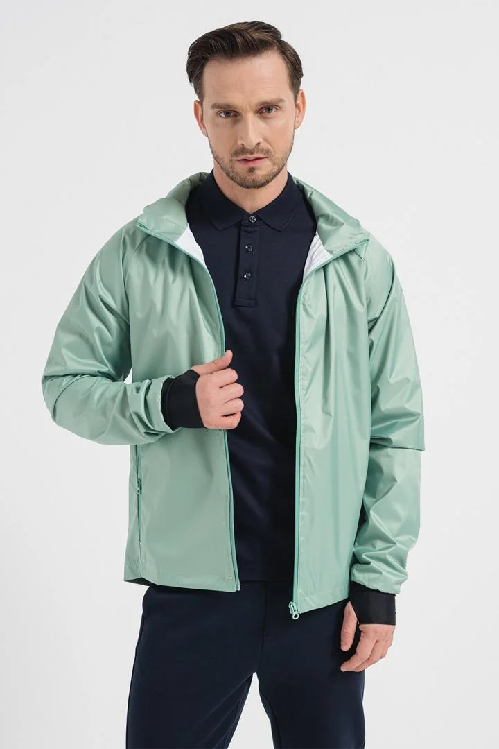 JACHETA WATERPROOF B GRANITE GREEN-L Pegas