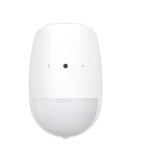 Detector PIR si geam spart wireless  Hikvision DS-PDPG12P-EG2-WE, frecventa de operare: 868MHz, Tri-X Wireless, raza dedetectie: 12M, unghi detectie: 85.9°, viteze detectie: 0.3 to 2 m/s,imunitate la animale pana la 30 kg, tamper fata si spate,complet