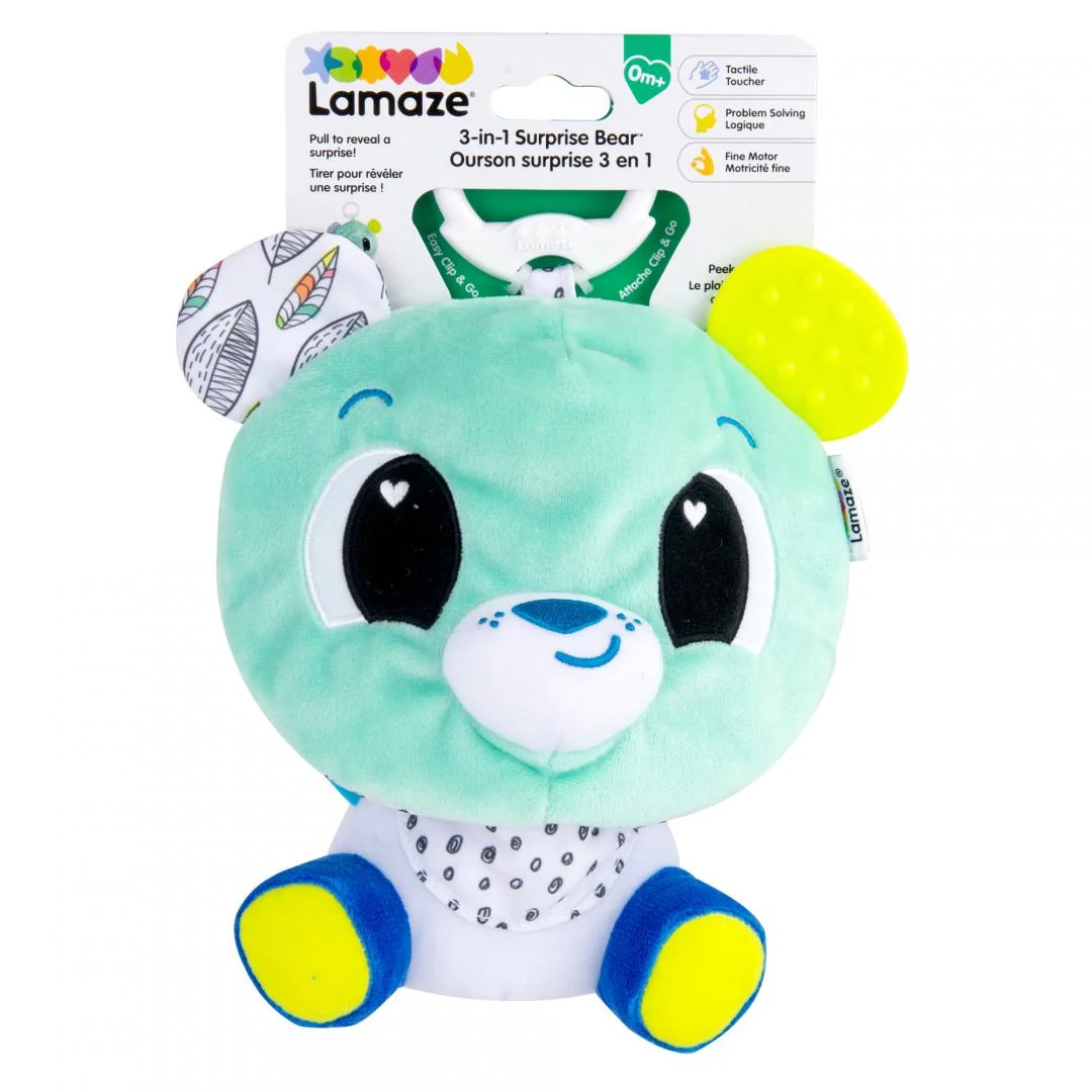 JUCARIE PENTRU BEBELUSI DE AGATAT, 3IN1, LAMAZE Tomy