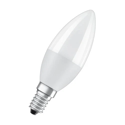 2 Becuri LED Osram Value Classic B, E14, 7W (60W), 806 lm, luminacalda(2700K) Osram