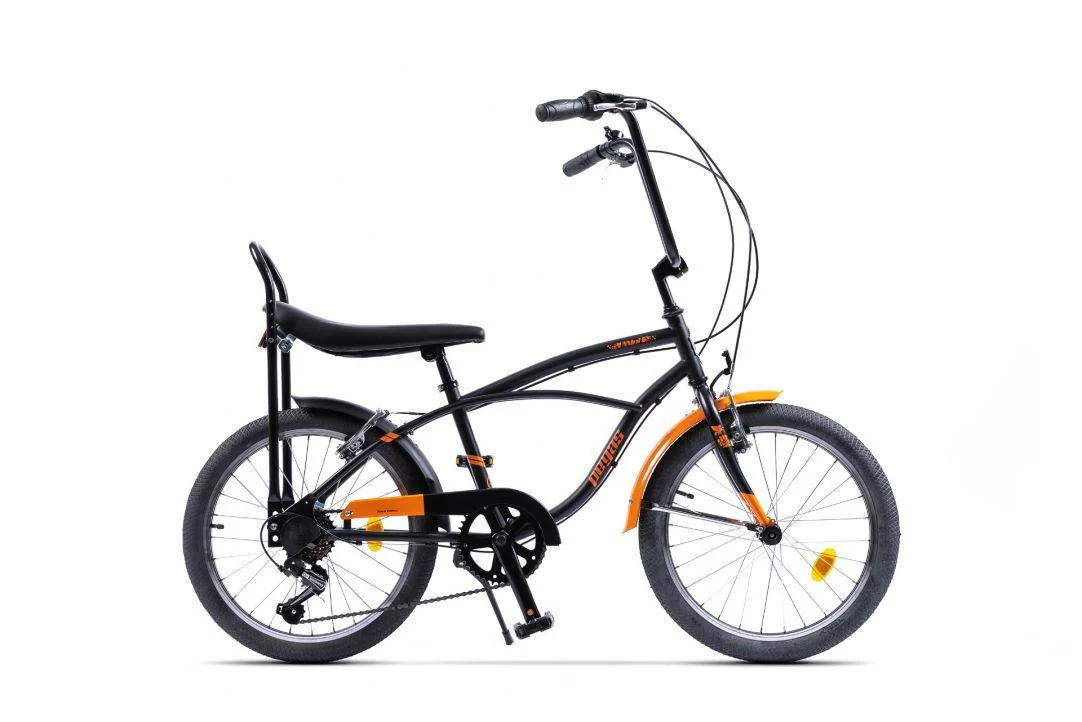 STRADA MINI 7S 20'' NEGRU Pegas