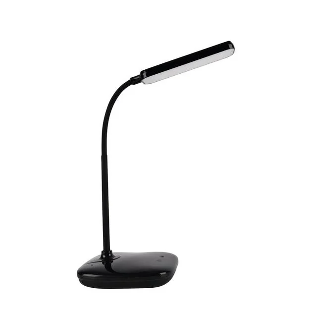 Lampa LED birou OSRAM PANAN DISK SQ, 12W, 750 lm, lumina alba(2700K- 6500K), dimabila, Negru