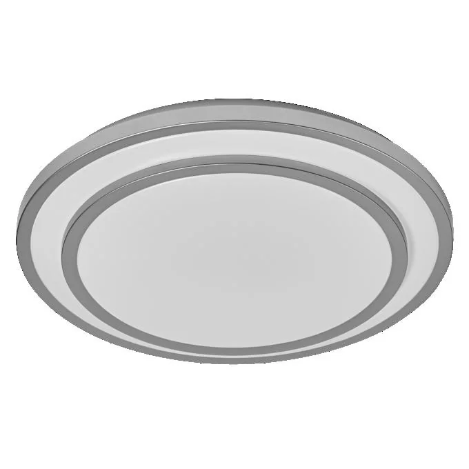 Plafoniera LED OSRAM Orbis Berlin 390, 24W, 2700 lm,lumina calda(3000K), IP20, Ø39cm, metal/plastic, Argintiu