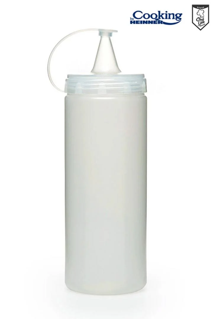 STICLA DISPENSER PENTRU SOSURI 700 ML, TRANSPARENT, CHEF LINE, COOKING BY HEINNER Heinner