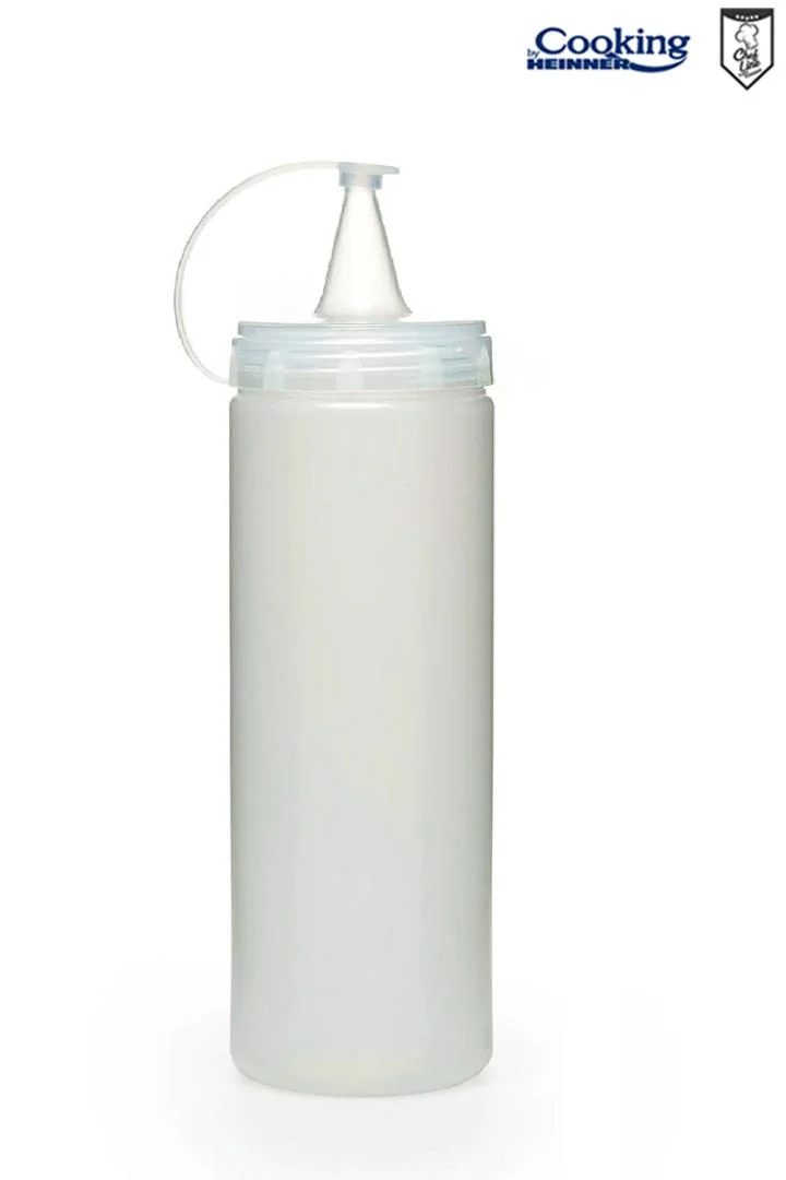 STICLA DISPENSER PENTRU SOSURI 500 ML,TRANSPARENT, CHEF LINE, COOKING BY HEINNER Heinner