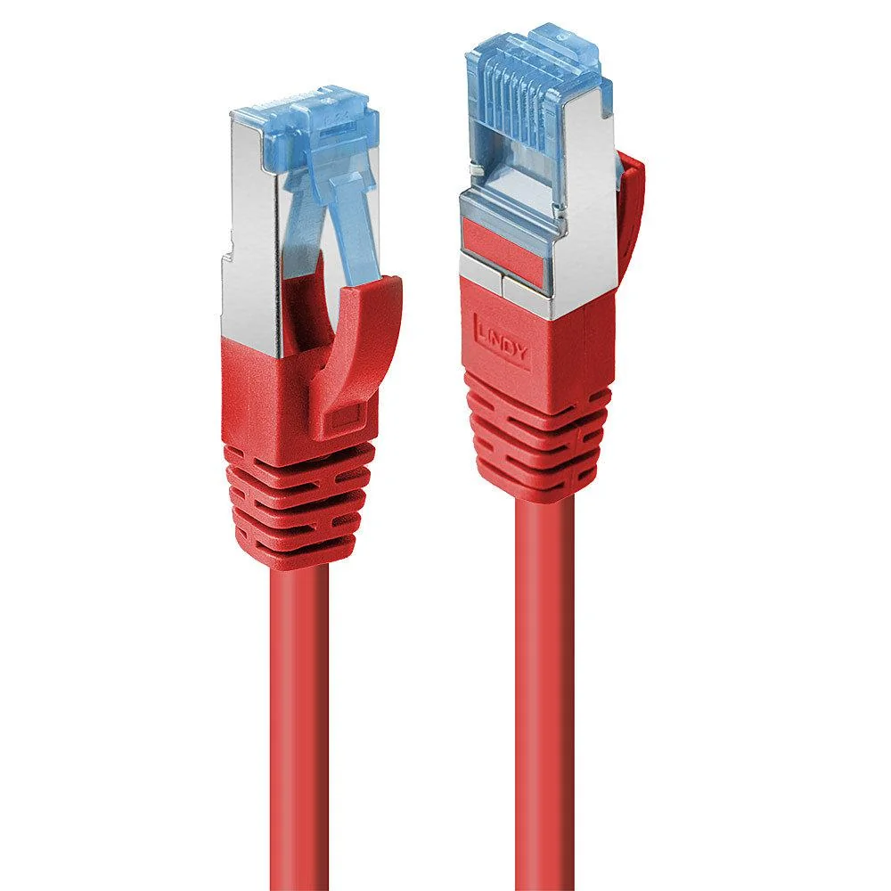 Cablu Lindy 1m Cat.6A S/FTP LSZH Network Cable, Red RJ45, M/M, 500MHz, Copper  Technical details  Connectors  Connector A: RJ45 Male Connector B: RJ45 Male Housing Material: Polycarbonate Connector Plating: Nickel Pin Construction: Brass Pin Plating: