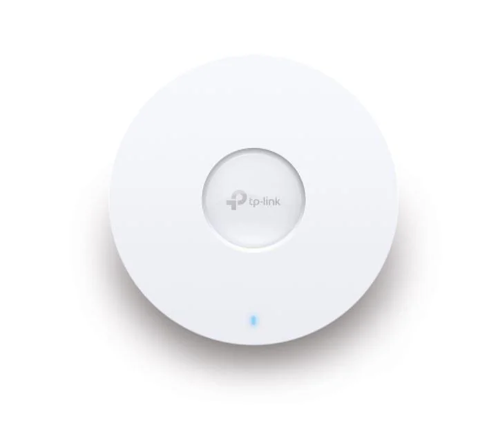"AX5400 Ceiling Mount Dual-Band Wi-Fi 6 Access Point PORT: 1×2.5 Gigabit RJ45 Port SPEED:574Mbps at  2.4 GHz + 4804 Mbps at 5 GHz FEATURE: 802.3at POE and 12V DC, 6×Internal Antennas, MU-MIMO, 160MHz Supported, Seamless Roaming, Band Steering,