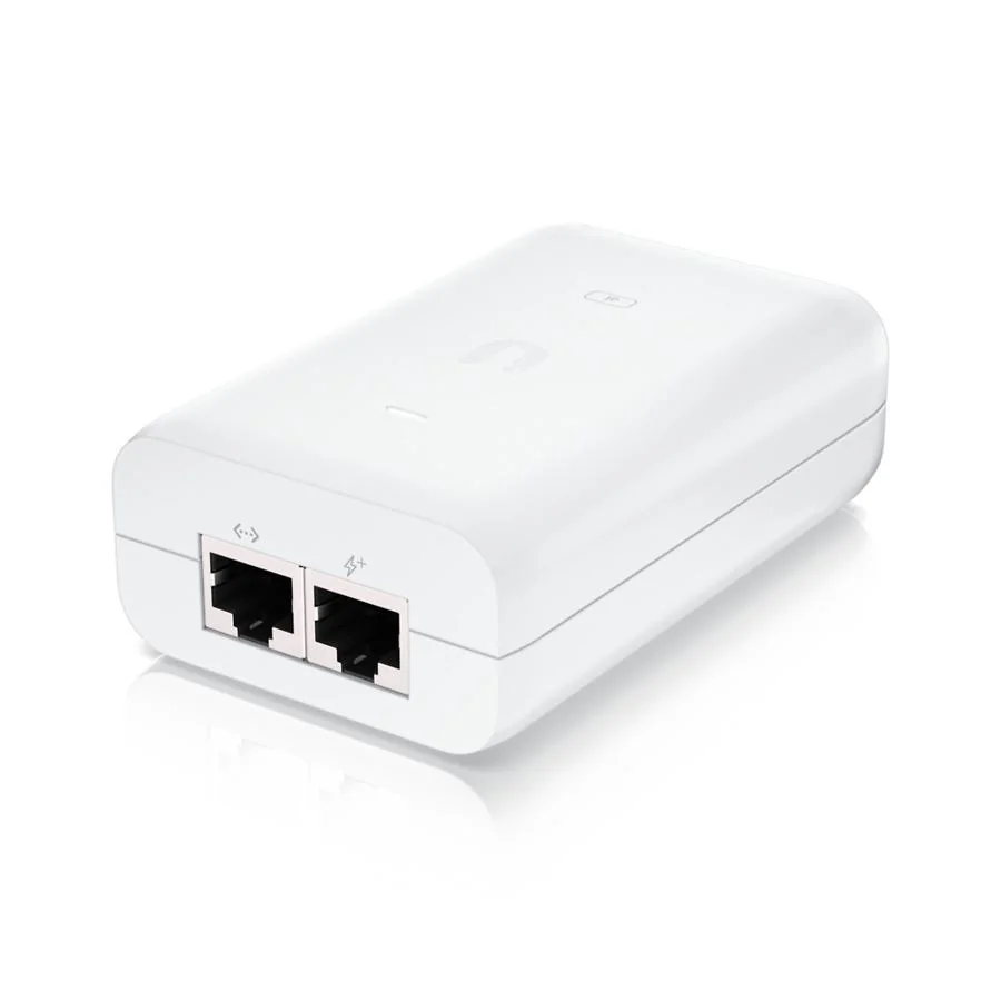 Injector PoE Ubiquiti U-POE-AT adaptor alimentare gigabit