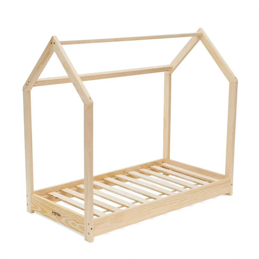 Pat casuta, natur, 140X70 U-Grow