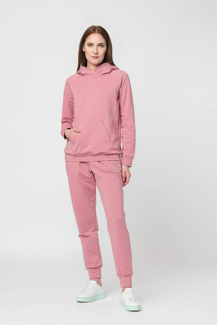 HANORAC COTON RAGLAN FEMEI PINK-XL Pegas
