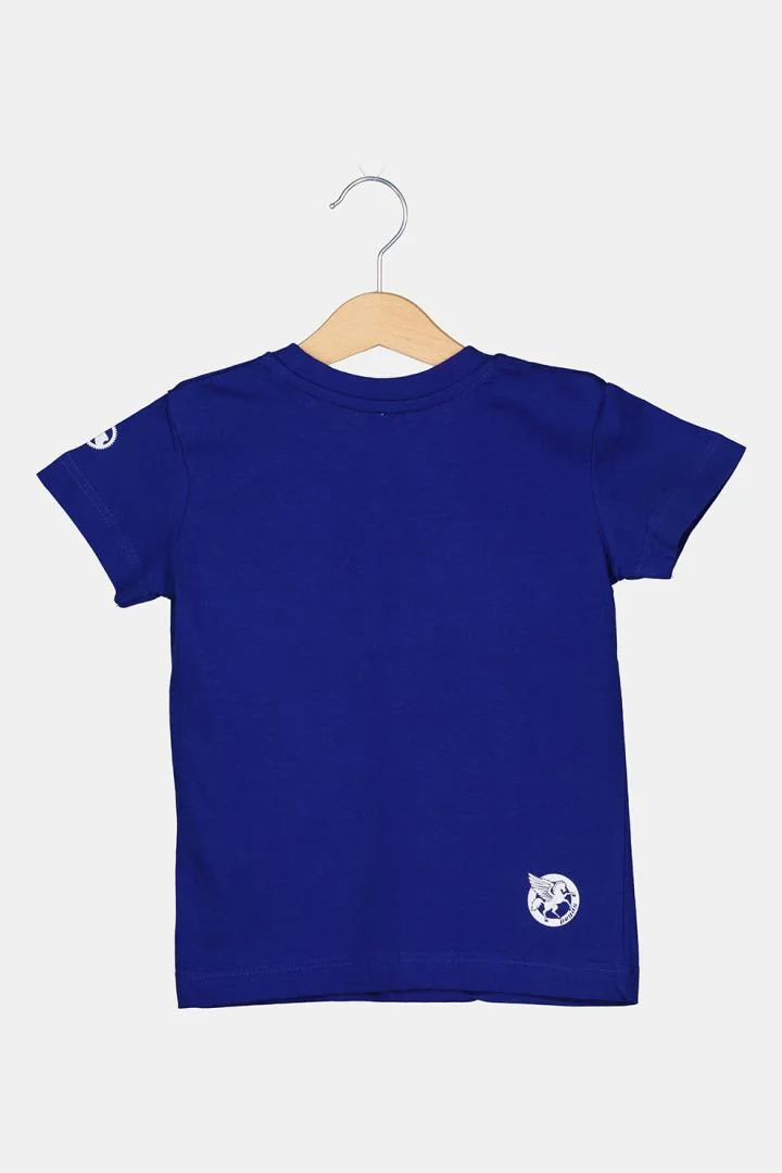 TRICOU ROATA FAMILIE COPII ROYAL BLUE-4 Pegas