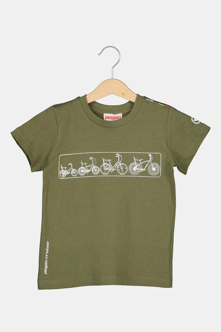 TRICOU MULTIBIKE PEGAS COPII KHAKI-6 Pegas