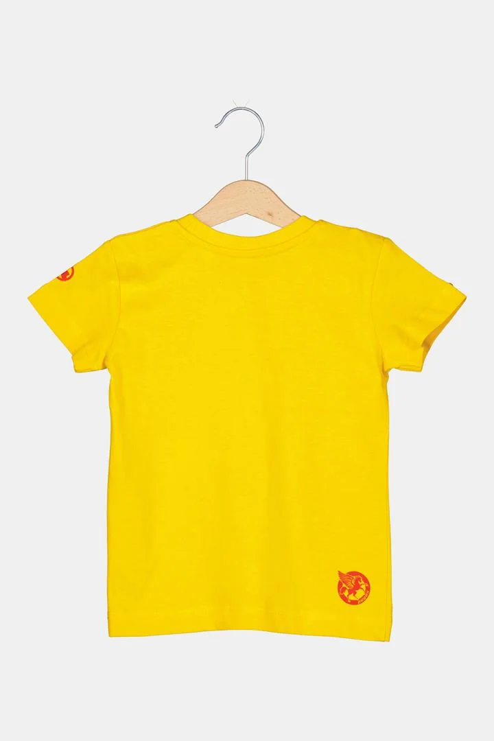 TSHIRT CASUAL C CAL PEGAS YELLOW-6 Pegas