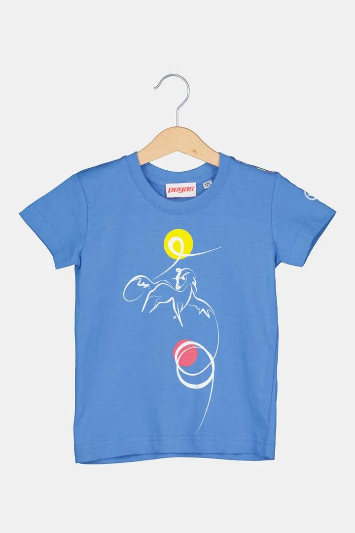 TSHIRT CASUAL C CAL PEGAS AZURE-10 Pegas