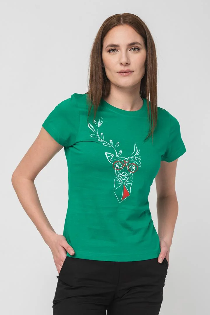 TRICOU  CERB FAMILIE FEMEI   K GREEN-XS Pegas