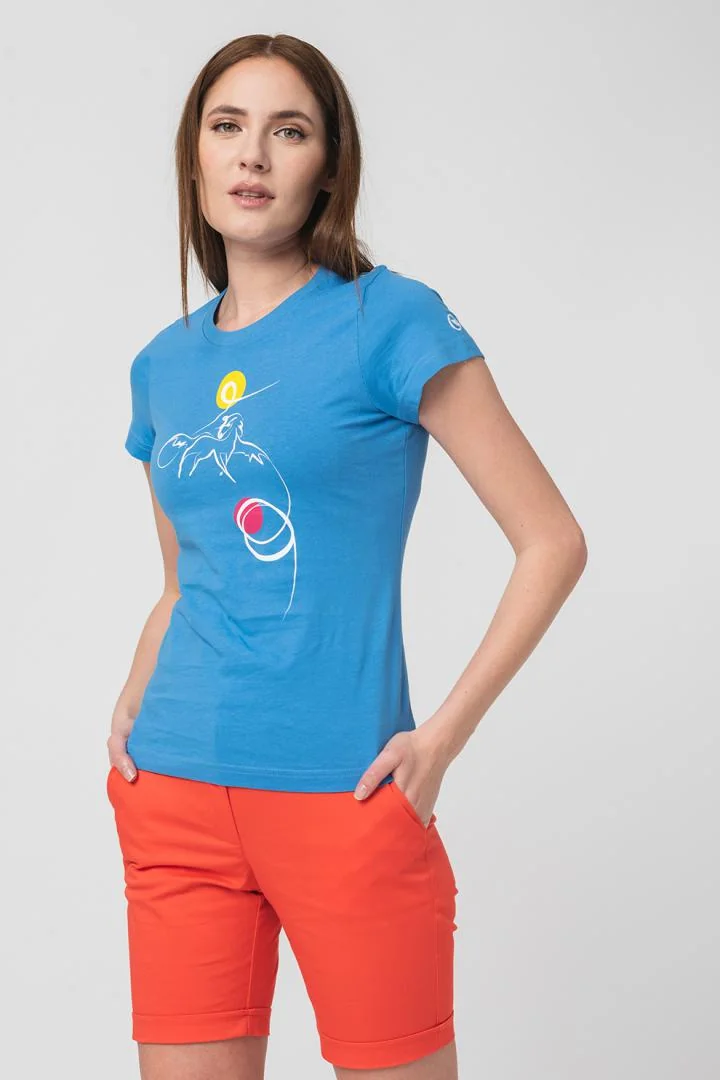 TSHIRT CASUAL F CAL PEGAS AZURE-M Pegas