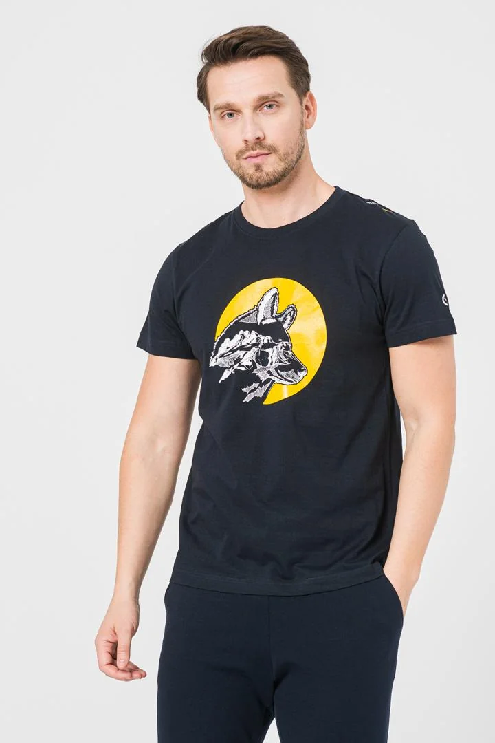 TRICOU CASUAL CIUCAS BARBATI NAVY BLUE-S Pegas