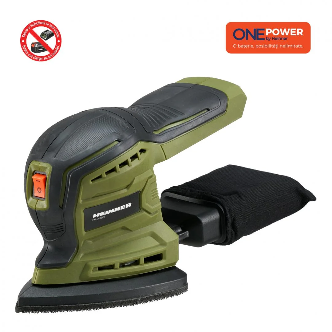 ONE POWER by HEINNER SLEFUITOR 18V 1200 OPM (FARA BATERIE SI INCARCATOR)