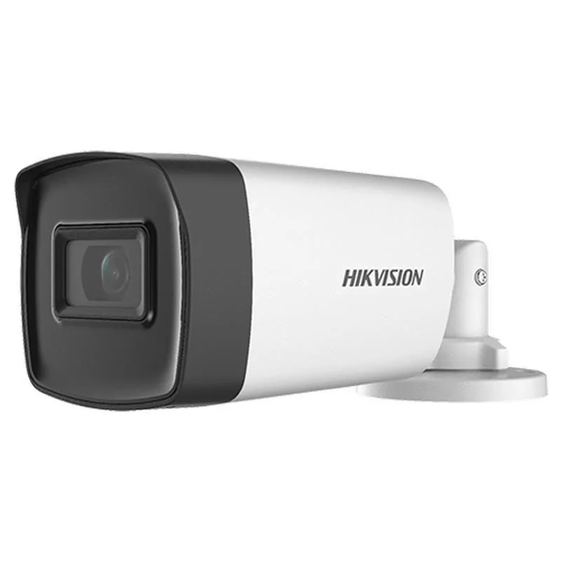 Camera supraveghere Turbo HD bullet Hikvision DS-2CE17H0T-IT3E(3.6mm) C, 5MP, POC, rezolutie 2560 Γ 1944 @20fps, iluminare 0.01 Lux @ (F2.0, AGC ON), 0 Lux cu IR, lentila 3.6mm, distanta IR 40m, Digital WDR, BLC, HLC, Global, 2D DNR, ICR, 1 HD analog