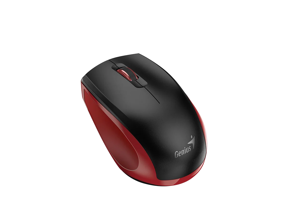 Mouse Genius wireless NX-8006S, wireless, negru-rosu