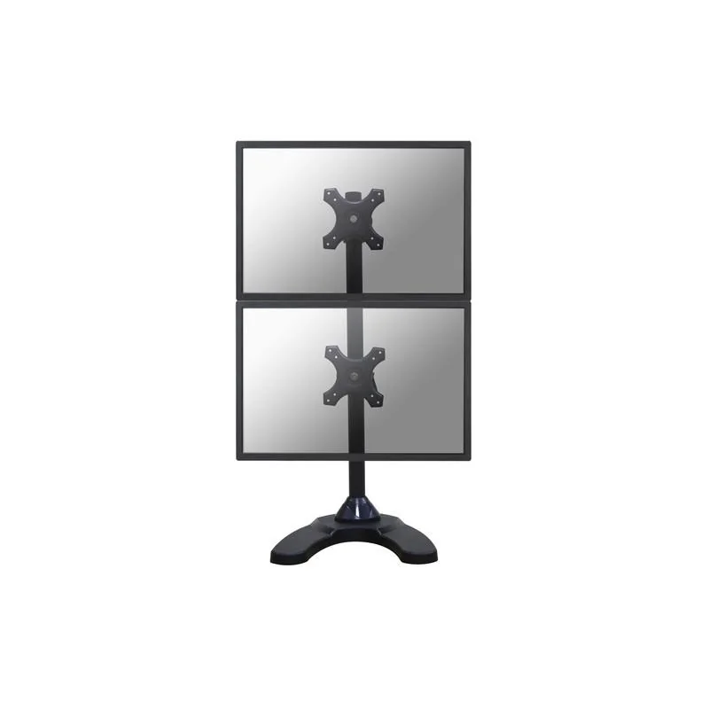 Suport Monitor de Birou Dual, Neomounts by Newstar FPMA-D700DDV, 10" - 27", VESA 100x100, suporta pana la 6kg, negru