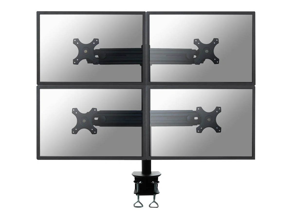 Suport Monitor de Birou, FPMA-D700D4, 19" - 30", VESA 100x100, suporta pana la 8kg, negru