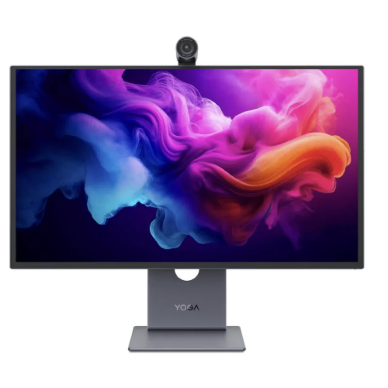 Monitor 26.5" Yoga Pro 27UD-10, LED, QD-OLED, 3840x2160; 120Hz; 16:9; Color Support: 1.07 Billion; Color Gamut: 99% sRGB, 99% DCI-P3, 96% Adobe® RGB, 0.03 ms (G to G), 250 cd/m² cd/m², 1500000:1 static, 178° / 178°, Porturi: 1x USB-C® (USB 40Gbps /