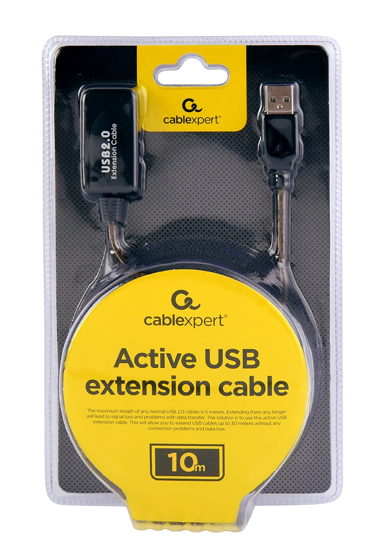 UAE-01-10M USB 2.0 active extension cable 10m Gembird