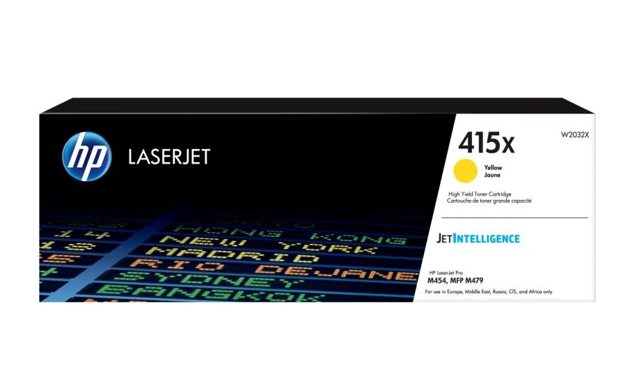 HP 415X Yellow LaserJet Toner Cartridge