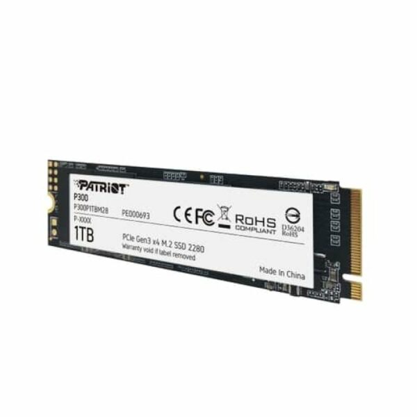 SSD Patriot P300, 1TB, NVMe, M.2 - imagine 4