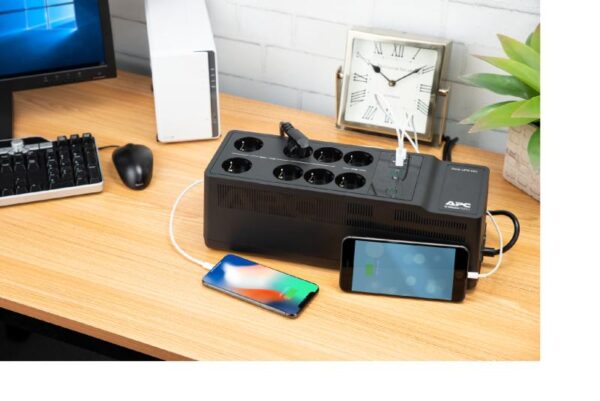UPS APC Back-UPS 850VA, 230V, 1 USB charging ,3 ani - imagine 9