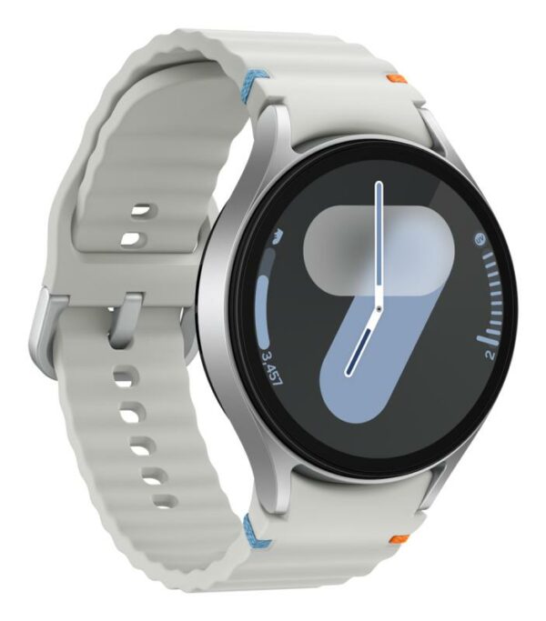 Samsung Watch7 44mm 1.5" L310 Silver / White strap - imagine 5