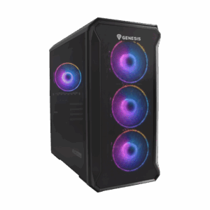 Carcasa GENESIS IRID 503 V2 Mini Tower ARGB NEGRU, Tempered