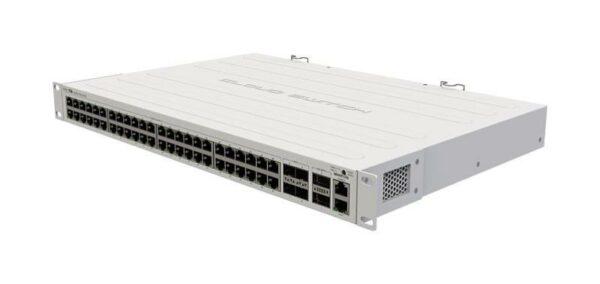 Switch Mikrotik 48 porturi gigabit, 4 sloturi 10G SFP+10G si - imagine 5