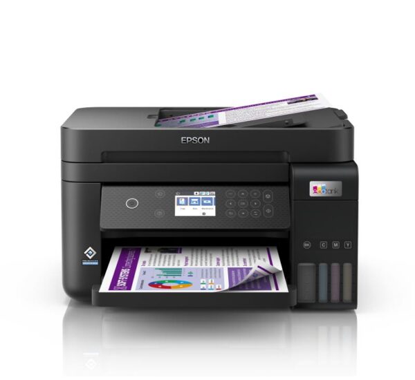 Multifunctional inkjet color Epson EcoTank CISS L6270, dimensiune A4 (Printare,Copiere, - imagine 5
