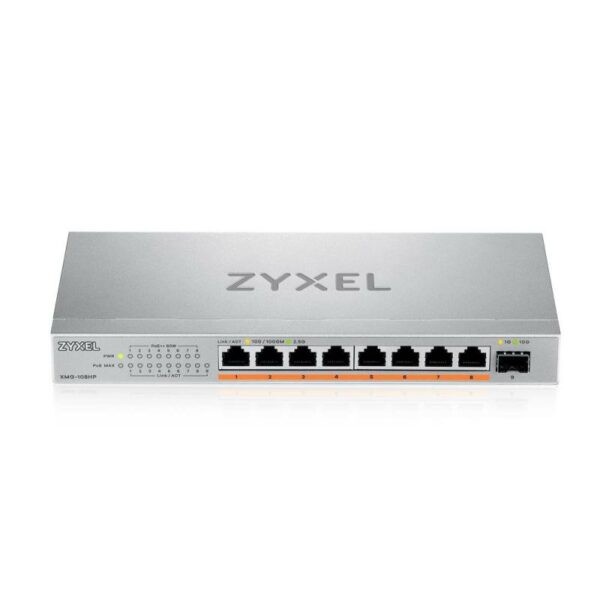 SWITCH ZYXEL XMG108HP 8 PORT POE  1 SPF+ - imagine 9