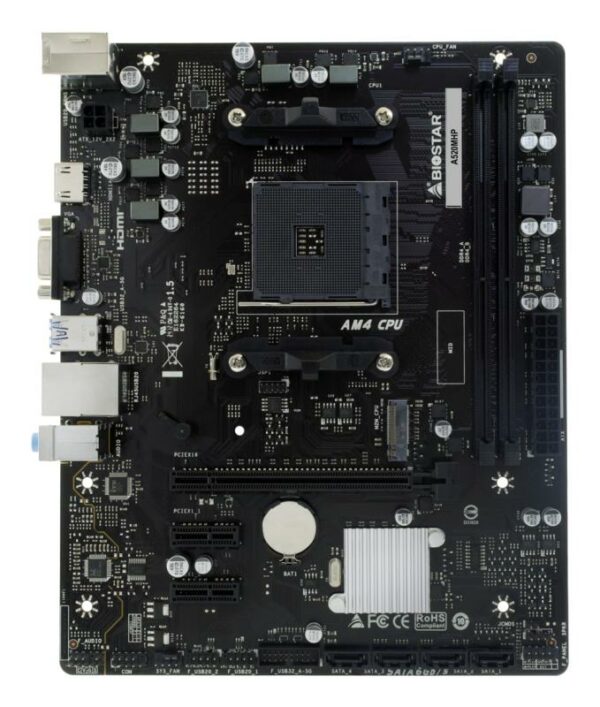 Placa de Baza BIOSTAR A520MHP AM4 - imagine 8