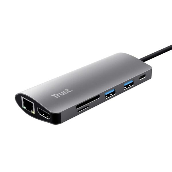 Hub USB Trust Dalyx, 7 porturi USB-C, negru - imagine 13