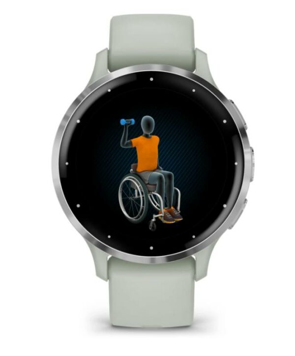 Ceas Garmin Venu 3S Sage Grey/Slate - imagine 12