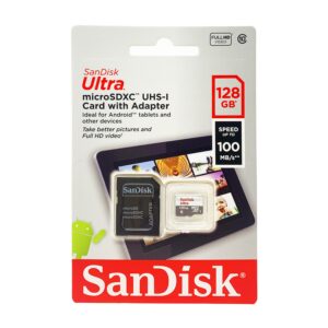 Card de Memorie SanDisk Ultra MicroSD, 128GB, Class 10