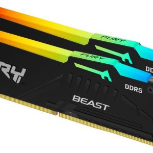 Memorie RAM Kingston FURY Beast RGB 64GB DDR5 6000MHz CL30