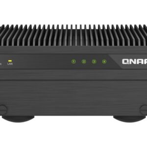 NAS QNAP I410X 4-Bay, CPU Intel® Atom® x6425E 4-core/4-thread Processor,