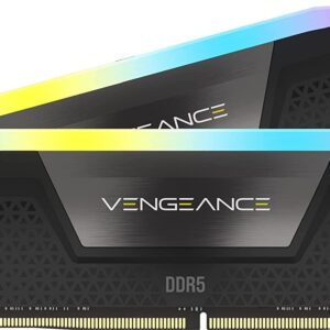 Memorie RAM CORSAIR Vengeance RGB 32GB (2x16) DDR5 6400MHz CL36
