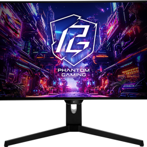 Monitor Gaming Asrock PGO27QFS PHANTOM GAMING, diagonala: 27", Aspect: 16:9,