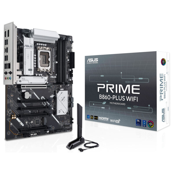 Placa de Baza ASUS PRIME B860-PLUS WIFI LGA1851, 4x DDR5,