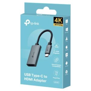 USB Type-C to HDMI Adapter SPEC: 1 × USB-C Connector，1