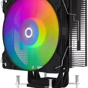 Cooler Procesor AQYRIS URANUS LS 2.0 ARGB NEGRU, dimensiune heatsink